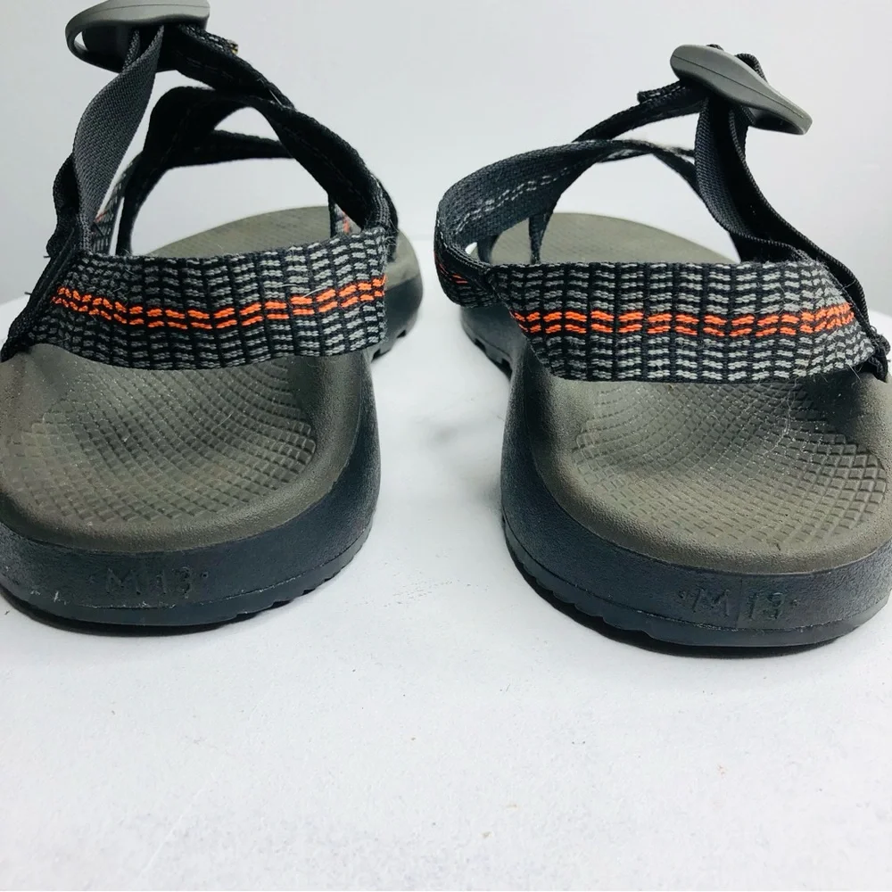 Chaco Z Cloud Traffic Orange men’s summer sandals SZ 13. RR2 - Picture 7 of 10